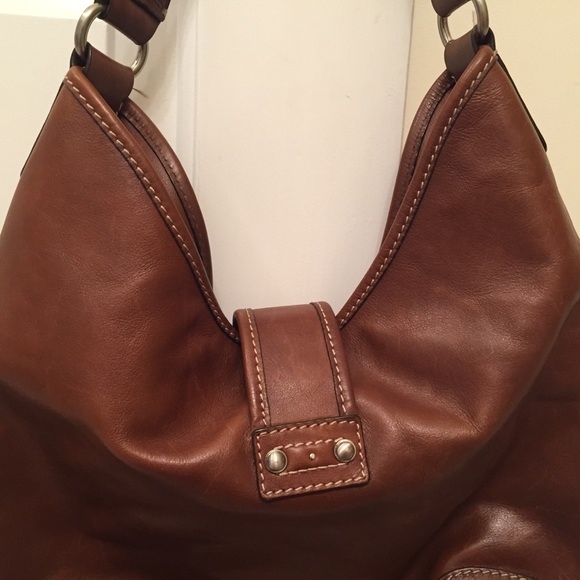 Michael Kors vintage hobo Shoulder bag.brown/tan - Picture 6 of 8